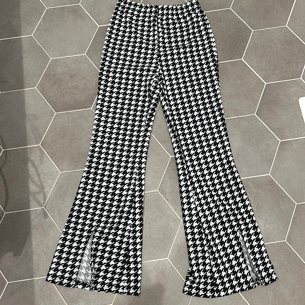 girls plaid bell bottoms